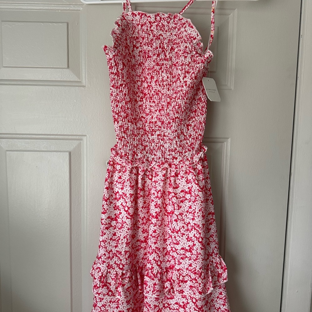 Altar'd State Pink Floral Dress